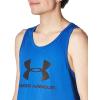 imageUnder Armour Mens UA Sportstyle Logo TankTech Blue 432Black