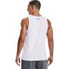imageUnder Armour Mens UA Sportstyle Logo TankWhite 102Steel