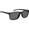 imageUnder Armour Mens Ua 0005S Rectangular SunglassesMatte BlackPolarized Gray