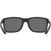 imageUnder Armour Mens Ua 0005S Rectangular SunglassesMatte BlackPolarized Gray
