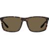 imageUnder Armour Mens Ua Loudon Rectangular SunglassesMatte Brown Havana