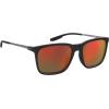 imageUnder Armour Mens Ua Reliance Square SunglassesShiny BlackDark Ruthenium