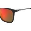 imageUnder Armour Mens Ua Reliance Square SunglassesShiny BlackDark Ruthenium