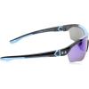 imageUnder Armour Mens Ua Yard Pro Shield SunglassesBlack BlueBlue Multi Mirrored