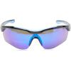 imageUnder Armour Mens Ua Yard Pro Shield SunglassesBlack BlueBlue Multi Mirrored