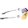 imageUnder Armour Mens Ua Yard Pro Shield SunglassesMatte WhiteOrange Multilayer