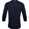 imageUnder Armour Mens Utility 34 20 TShirtMidnight Navy 410Baseball Gray