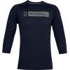 imageUnder Armour Mens Utility 34 20 TShirtMidnight Navy 410Baseball Gray