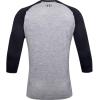 imageUnder Armour Mens Utility 34 20 TShirtSteel Full Heather 035Black
