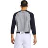 imageUnder Armour Mens Utility 34 20 TShirtSteel Full Heather 035Black