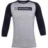 imageUnder Armour Mens Utility 34 20 TShirtSteel Full Heather 035Black