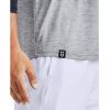 imageUnder Armour Mens Utility 34 20 TShirtSteel Full Heather 038Midnight Navy