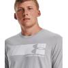 imageUnder Armour UA Big LogoMod Gray  White