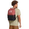 imageUnder Armour UnisexAdult Loudon Backpack 002 BlackBlackReflective One Size Fits Most611 Sedona Red  Anthracite  White