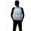 imageUnder Armour UnisexAdult Loudon Backpack 002 BlackBlackReflective One Size Fits MostHushed Turquoise 396Onyx White