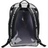 imageUnder Armour UnisexAdult Loudon Clear Backpack 960 ClearBlackWhite One Size Fits Most
