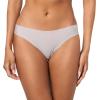 imageUnder Armour Womens 3Pack Pure Stretch No Show Thong Underwear AllDay Comfort ampamp UltraSoft FitGray Dawn
