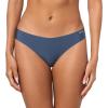 imageUnder Armour Womens 3Pack Pure Stretch No Show Thong Underwear AllDay Comfort ampamp UltraSoft FitOpal Blue