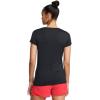 imageUnder Armour Womens HeatGear Armour ShortSleeve TShirt002 Black   White