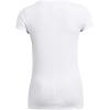 imageUnder Armour Womens HeatGear Armour ShortSleeve TShirt102 White   Black