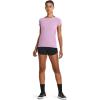 imageUnder Armour Womens HeatGear Armour ShortSleeve TShirt174 Fresh Orchid   Iridescent