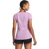 imageUnder Armour Womens HeatGear Armour ShortSleeve TShirt174 Fresh Orchid   Iridescent
