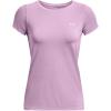 imageUnder Armour Womens HeatGear Armour ShortSleeve TShirt174 Fresh Orchid   Iridescent