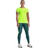 imageUnder Armour Womens HeatGear Armour ShortSleeve TShirt369 Lime Surge   Iridescent