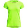 imageUnder Armour Womens HeatGear Armour ShortSleeve TShirt369 Lime Surge   Iridescent