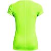 imageUnder Armour Womens HeatGear Armour ShortSleeve TShirt369 Lime Surge   Iridescent