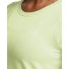 imageUnder Armour Womens HeatGear Armour ShortSleeve TShirt383 Retro Green   White