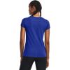 imageUnder Armour Womens HeatGear Armour ShortSleeve TShirt400 Team Royal   Iridescent