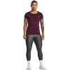 imageUnder Armour Womens HeatGear Armour ShortSleeve TShirt600 Dark Maroon   Iridescent
