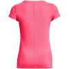 imageUnder Armour Womens HeatGear Armour ShortSleeve TShirt683 Pink Shock   Iridescent