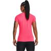 imageUnder Armour Womens HeatGear Armour ShortSleeve TShirt683 Pink Shock   Iridescent