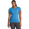 imageUnder Armour Womens HeatGear Armour ShortSleeve TShirt686 Astro Pink   Black