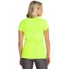 imageUnder Armour Womens HeatGear Armour ShortSleeve TShirt731 Highvis Yellow   Black