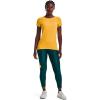 imageUnder Armour Womens HeatGear Armour ShortSleeve TShirt782 Rise   Metallic Silver