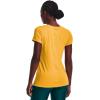 imageUnder Armour Womens HeatGear Armour ShortSleeve TShirt782 Rise   Metallic Silver