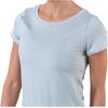 imageUnder Armour Womens HeatGear Armour ShortSleeve TShirtAtlas Green 189Metallic Silver