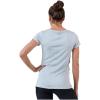 imageUnder Armour Womens HeatGear Armour ShortSleeve TShirtAtlas Green 189Metallic Silver