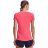 imageUnder Armour Womens HeatGear Armour ShortSleeve TShirtBrilliance 819Metallic Silver