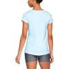 imageUnder Armour Womens HeatGear Armour ShortSleeve TShirtCoded Blue
