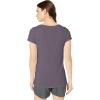 imageUnder Armour Womens HeatGear Armour ShortSleeve TShirtFlint 033Metallic Silver
