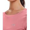 imageUnder Armour Womens HeatGear Armour ShortSleeve TShirtPink Clay 663Metallic Silver
