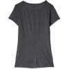 imageUnder Armour Womens HeatGear Armour ShortSleeve TShirtPitch Gray Light Heather 012Metallic Silver