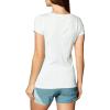 imageUnder Armour Womens HeatGear Armour ShortSleeve TShirtSeaglass Blue 403Metallic Silver
