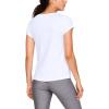 imageUnder Armour Womens HeatGear Armour ShortSleeve TShirtWhite