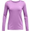 imageUnder Armour Womens Heatgear Longsleeve TShirt560 Provence Purple   Purple Ace