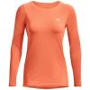 imageUnder Armour Womens Heatgear Longsleeve TShirt877 After Burn   Iridescent
